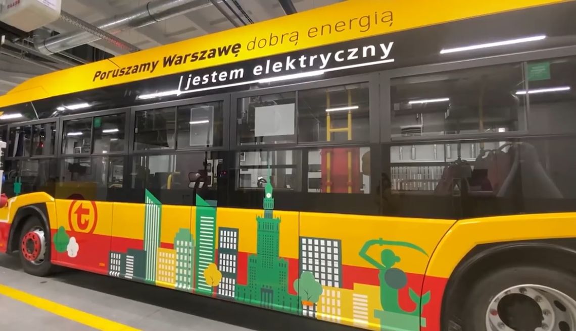 Więcej autobusów elektrycznych dla Warszawy