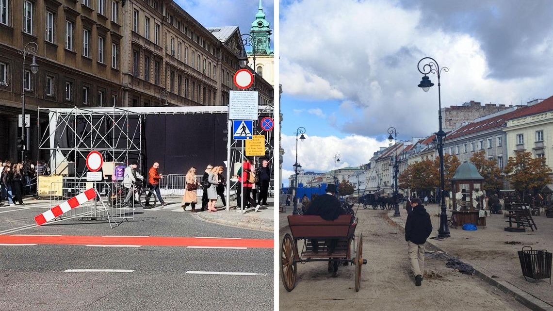 Wokulski znów namieszał. Warszawa podzielona przez „Lalkę”. Zamknięte przejścia i piękna scenografia