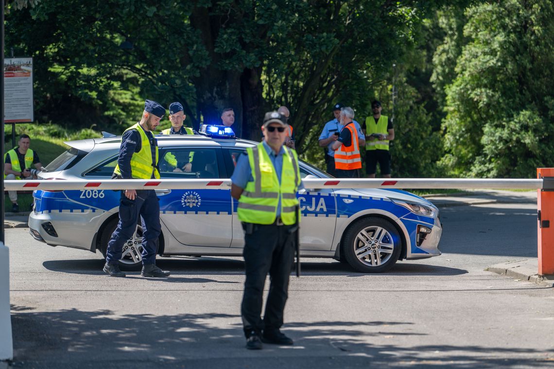 Policja zamyka drogi z okazji wizyty prezydenta Ukrainy w Warszawie