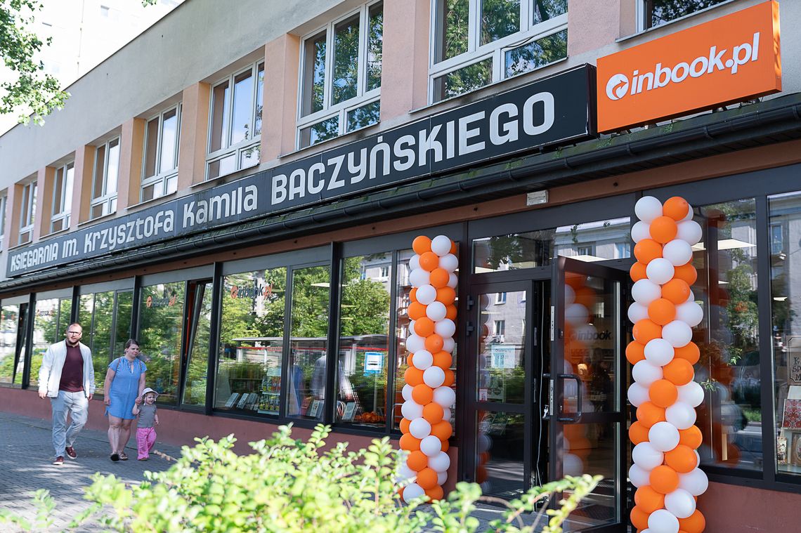 Wracamy po remoncie. „Księgarnia Inbook.pl im. Krzysztofa Kamila Baczyńskiego” znów zaprasza czytelników. Wracamy po remoncie. „Księgarnia Inbook.pl im. Krzysztofa Kamila Baczyńskiego” znów zaprasza czytelników.