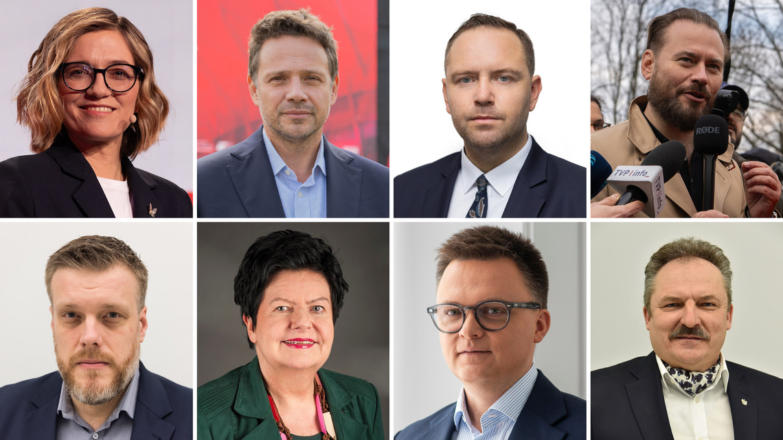 Kandydaci na Prezydenta RP.