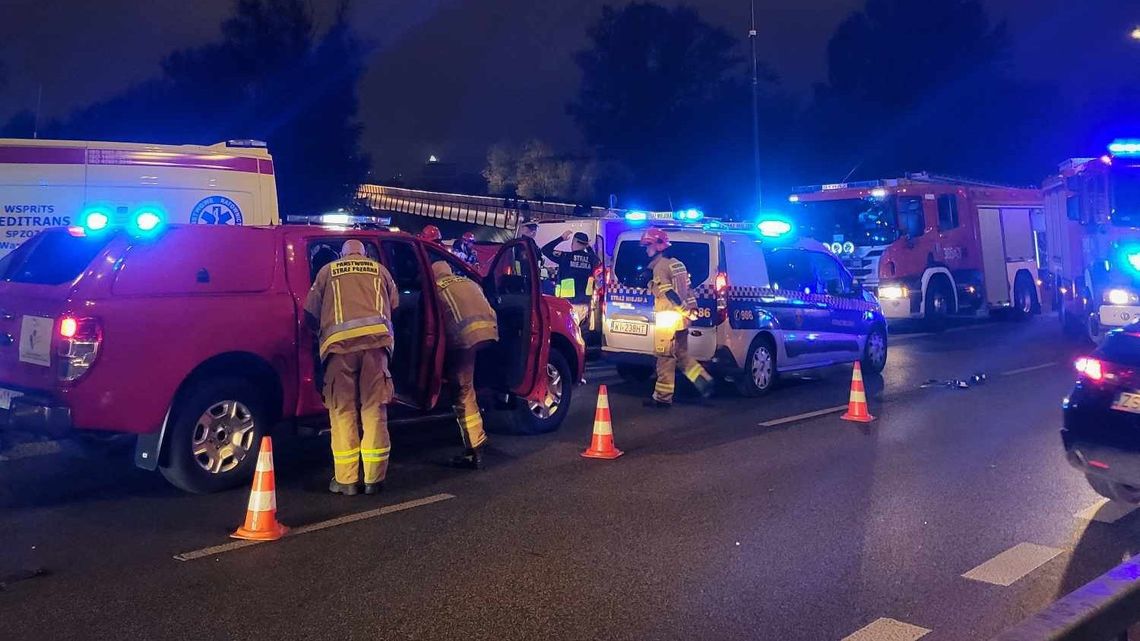 Wypadek na ul. Okrzei. Kierowca mógł mieć sądowy zakaz