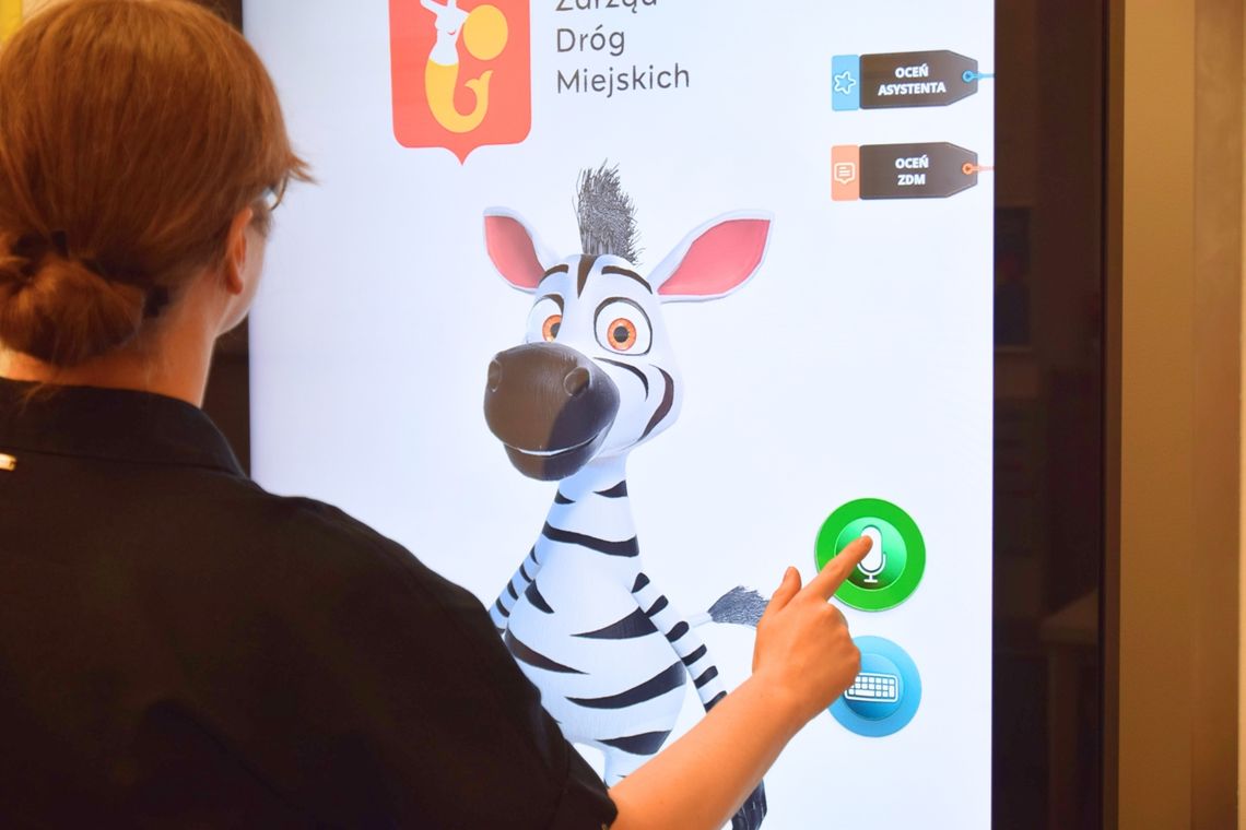 „Zebra” pomoże mieszkańcom w ZDM. Nowy wirtualny asystent już działa.