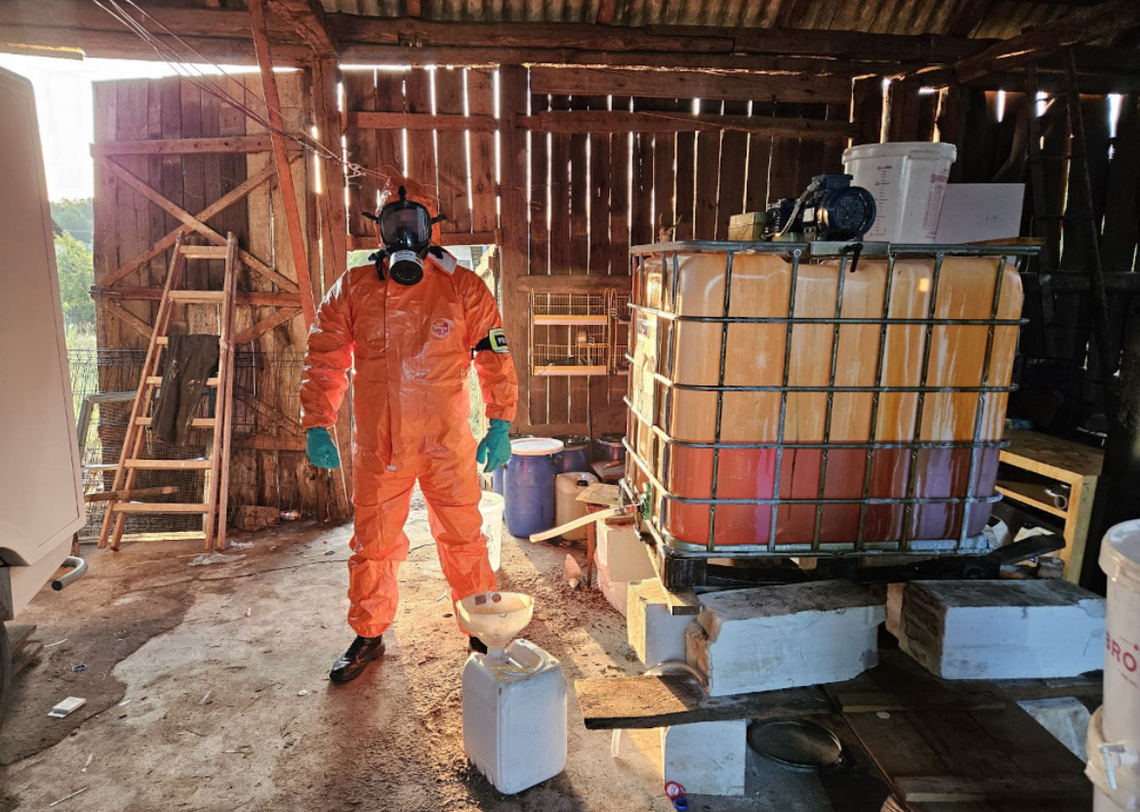 Policja zlikwidowała laboratorium narkotyków. Zaopatrywało ono Warszawę