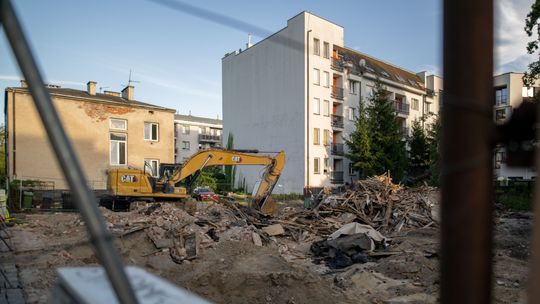 Przedwojenne domy na Grochowie przy ulicy Sulejkowskiej