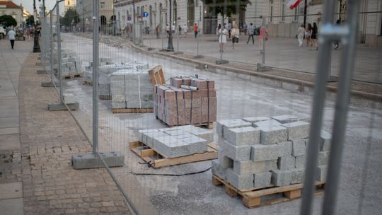 Remont Krakowskiego Przedmieścia