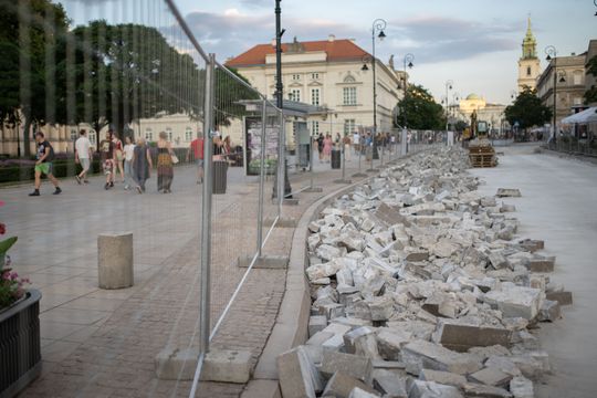 Remont Krakowskiego Przedmieścia Remont Krakowskiego Przedmieścia