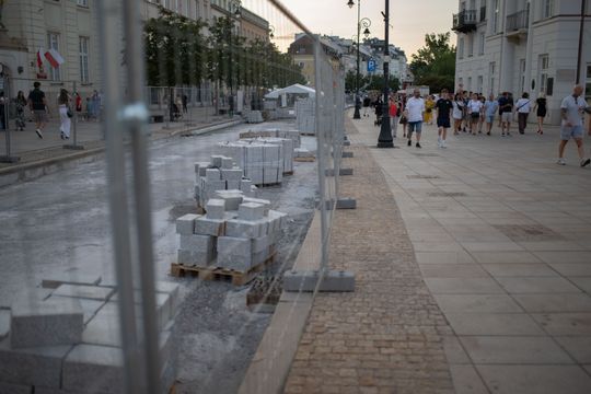 Remont Krakowskiego Przedmieścia Remont Krakowskiego Przedmieścia
