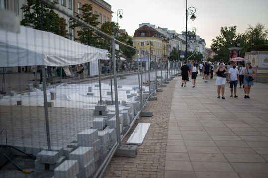 Remont Krakowskiego Przedmieścia Remont Krakowskiego Przedmieścia