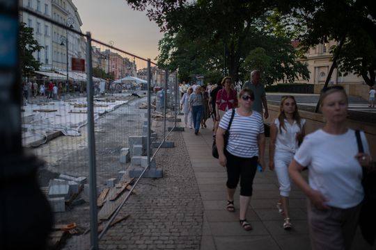 Remont Krakowskiego Przedmieścia Remont Krakowskiego Przedmieścia