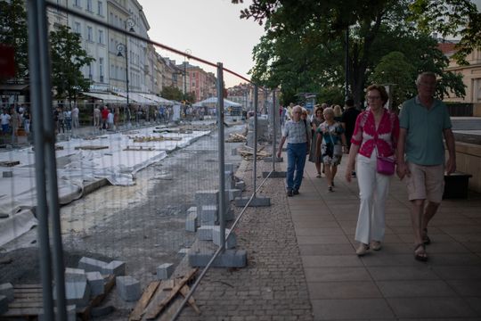 Remont Krakowskiego Przedmieścia Remont Krakowskiego Przedmieścia