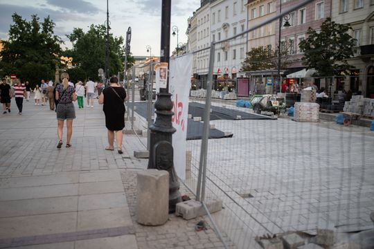 Remont Krakowskiego Przedmieścia Remont Krakowskiego Przedmieścia