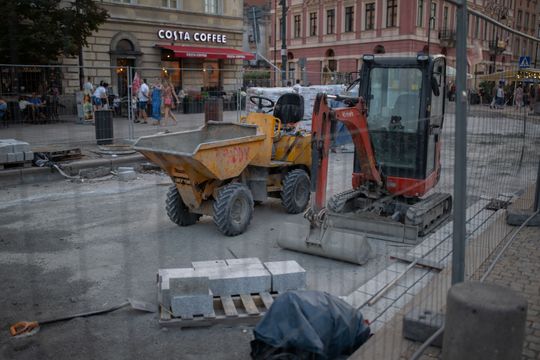 Remont Krakowskiego Przedmieścia Remont Krakowskiego Przedmieścia