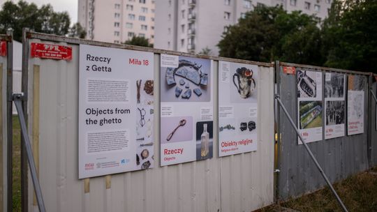 Wykopaliska archeologiczne związane z gettem warszawskim