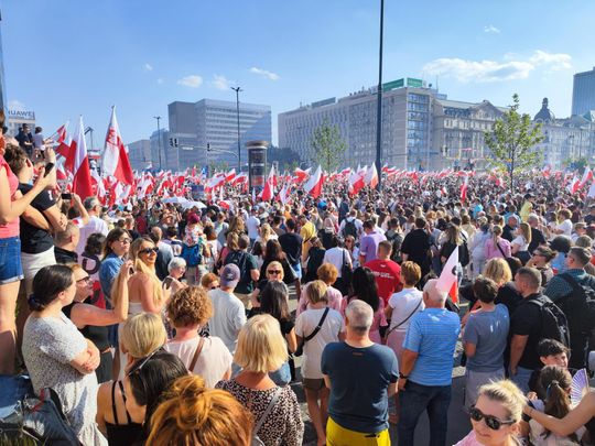 Tak warszawiacy świętuję Godzinę "W" Tak warszawiacy świętuję Godzinę "W"