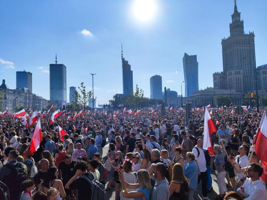 Tak warszawiacy świętuję Godzinę "W" Tak warszawiacy świętuję Godzinę "W"