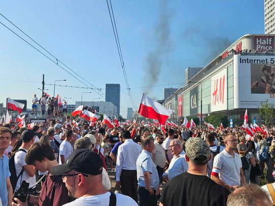 Tak warszawiacy świętuję Godzinę "W" Tak warszawiacy świętuję Godzinę "W"