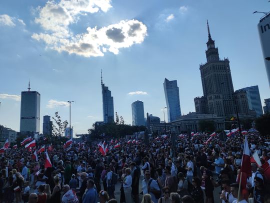 Tak warszawiacy świętuję Godzinę "W" Tak warszawiacy świętuję Godzinę "W"