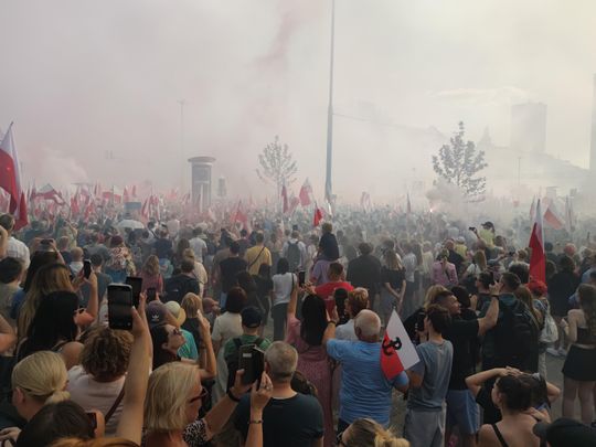 Tak warszawiacy świętuję Godzinę "W" Tak warszawiacy świętuję Godzinę "W"