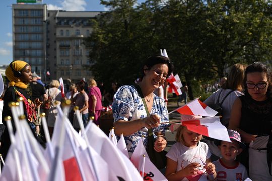 Tak warszawiacy świętuję Godzinę "W" Tak warszawiacy świętuję Godzinę "W"