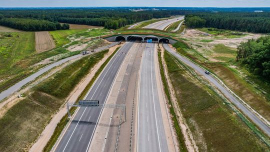 Budowa autostrady w w okolicach Siedlec