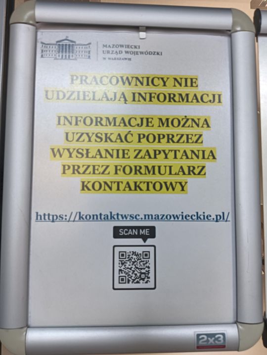Kolejki i chaos w Mazowieckim Urzędzie ds. Cudzoziemców