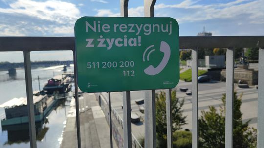 Tabliczki „Nie rezygnuj z życia”