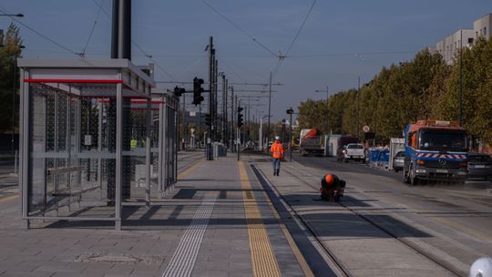 Ostatnie przymiarki do otwarcia Tramwaju do Wilanowa.