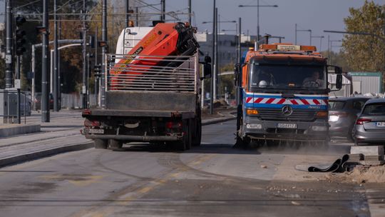 Ostatnie przymiarki do otwarcia Tramwaju do Wilanowa.