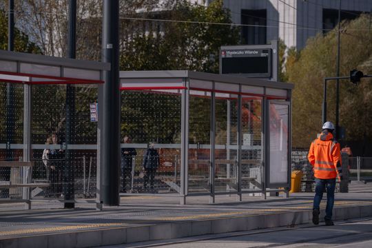 Ostatnie przymiarki do otwarcia Tramwaju do Wilanowa. Ostatnie przymiarki do otwarcia Tramwaju do Wilanowa.