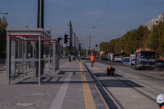 Ostatnie przymiarki do otwarcia Tramwaju do Wilanowa. Ostatnie przymiarki do otwarcia Tramwaju do Wilanowa.