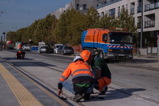 Ostatnie przymiarki do otwarcia Tramwaju do Wilanowa. Ostatnie przymiarki do otwarcia Tramwaju do Wilanowa.