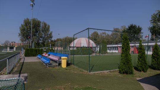 Teren należący do Akademii Piłkarskiej Escola Varsovia.