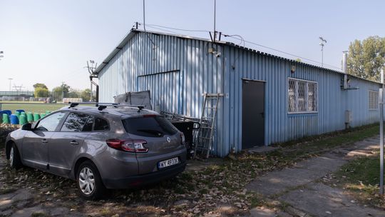 Teren należący do Akademii Piłkarskiej Escola Varsovia.