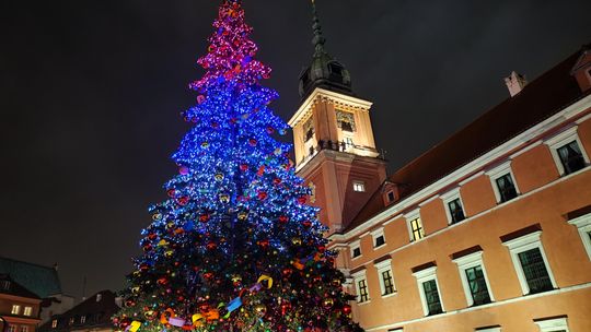 Iluminacja świąteczna Warszawy