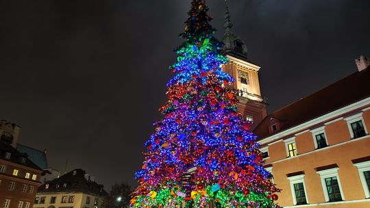 Iluminacja świąteczna Warszawy