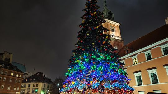 Iluminacja świąteczna Warszawy