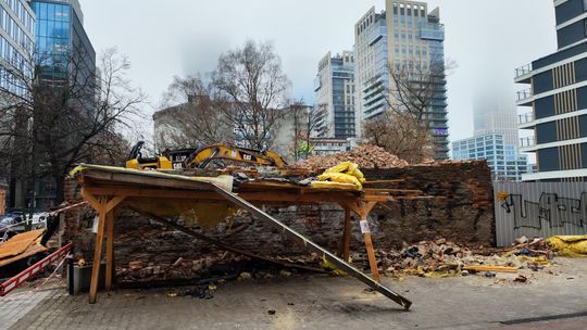 Łucka 8. Tak wygląda zburzony zabytek na Woli