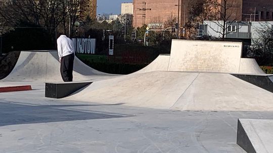 Odnowiony skatepark na Mokotowie