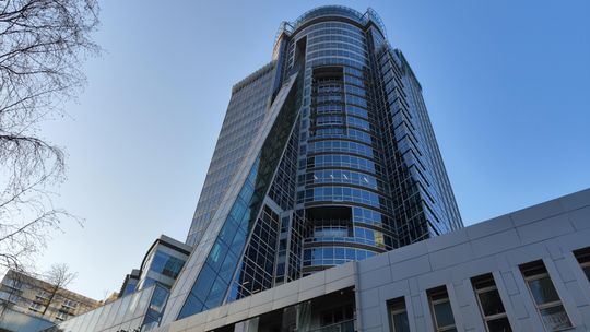 SkyHall w Spektrum Tower w Warszawie.