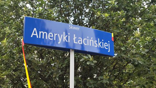 Otwarcie skweru Ameryki Łacińskiej