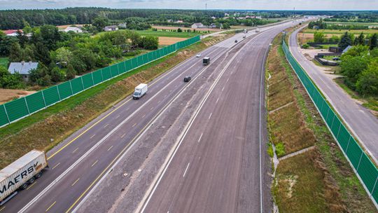 Budowa S7 nad morze. Nowe zdjęcia z budowy