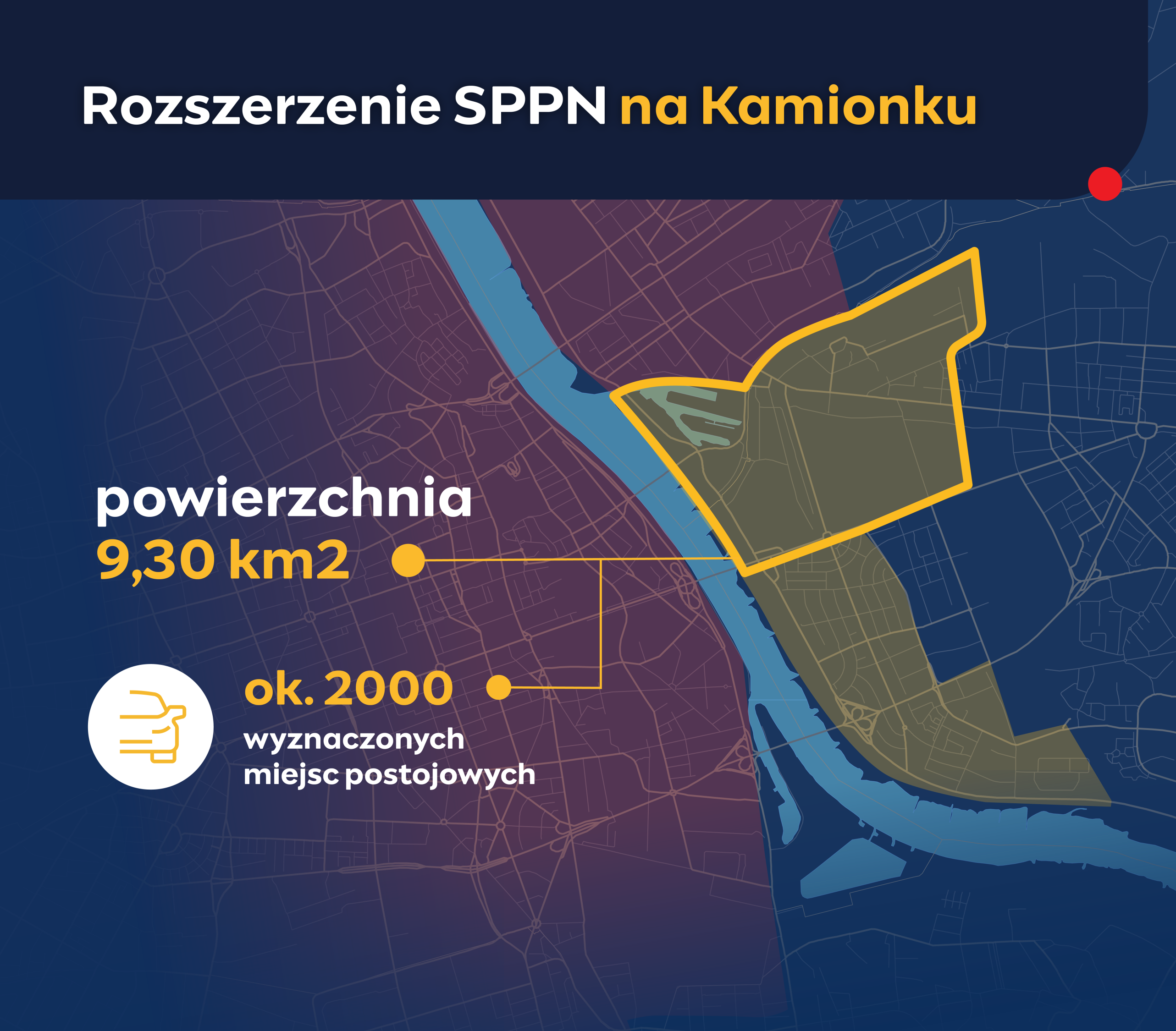 Rozszerzenie SPPN na Kamionku.