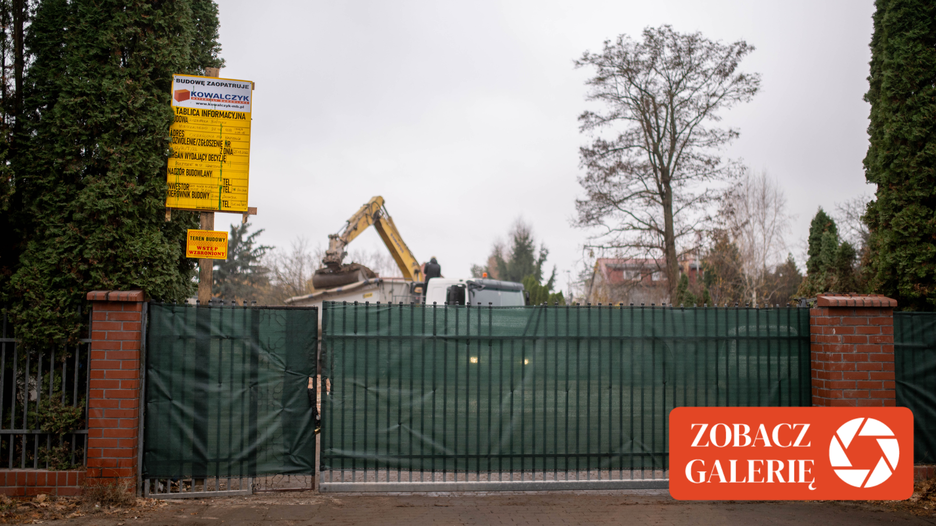 Rozbiórka przy Określonej 19a w Warszawie / autor: Maciej Gillert / Raport Warszawski. 