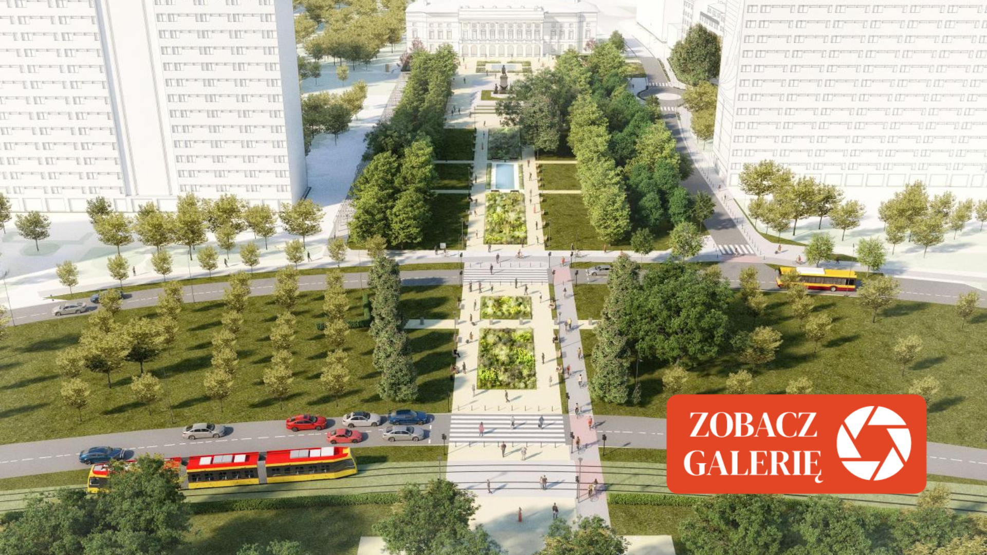 Tak ma wyglądać metamorfozą placu w Warszawie.