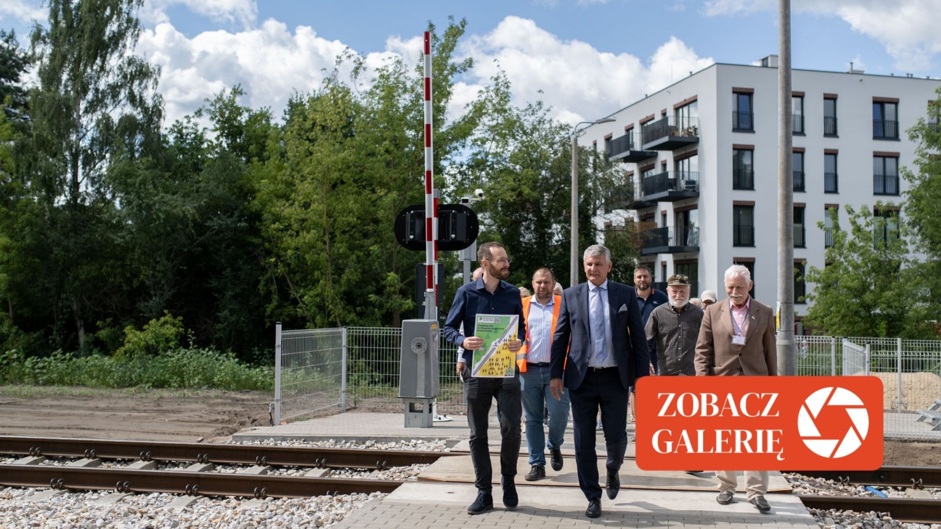 Nowe przejście do Olszynki Grochowskiej w Warszawie 